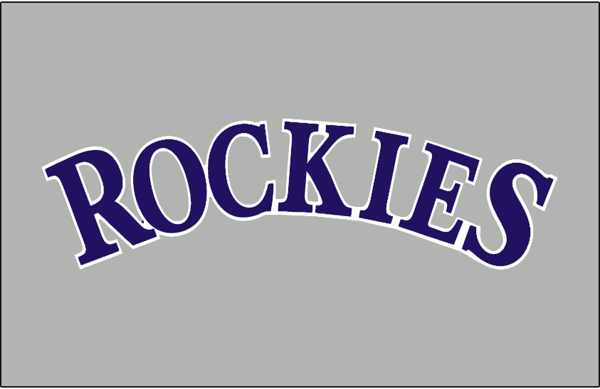Colorado Rockies 1994-1999 Jersey Logo iron on transfers for T-shirts